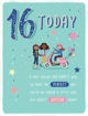 Picture of 16 TODAY BIRTHDAY CARD